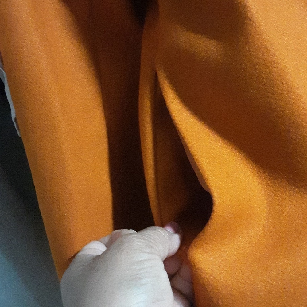 O ORDERPLUS Women's Coat Orange Size XL. - Picture 6 of 9